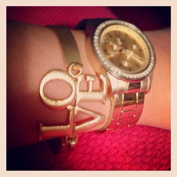 Snap On Rhinestone Gold Watch💎⌚️ - Picture 12 of 12